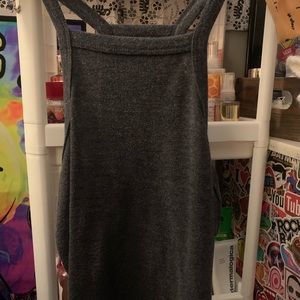 Gray tank top
